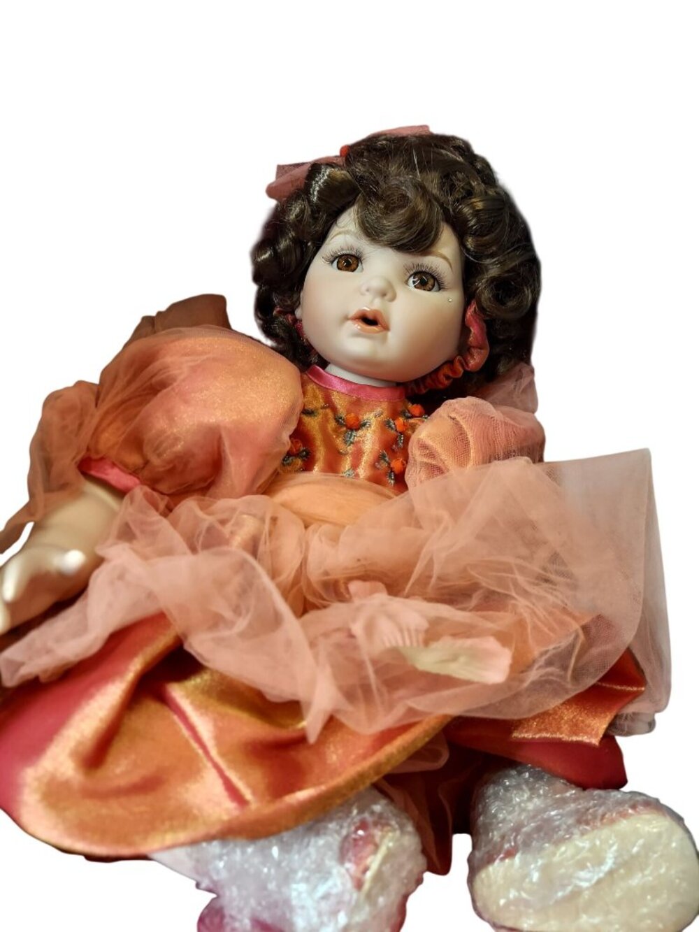 Marie Osmond "Remember Me Coming Up Roses" Porcelain Doll Limited Edition